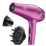 Conair 1875W Cord-Keeper Hair Dryer, Pink