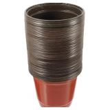 50pcs Plastic Flower Pot 120mm PP, Breathable