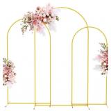 Putros Metal Arch Stand Set (3) 7.2/6.6/6 ft