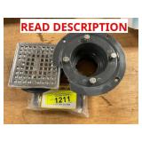 Oatey Shower Drain, 4.58"x4.58"