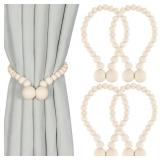 KLOGTSIND Magnetic Curtain Tiebacks, 4 Pack