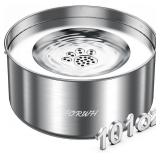 Stainless Steel Dog Water Bowl No Spill 101OZ