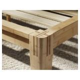 resident queen platform bed bamboo