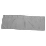 Farmhouse Window Valance with Rod Pocket, Emerald