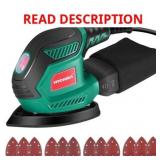 Complete?HYCHIKA 200W Detail Sander, Dust Collecti
