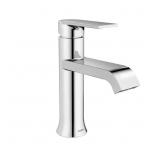 Genta Chrome Single-Handle Bathroom Faucet
