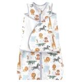 PATPAT 0-3M Newborn Swaddle Sleep Sack, Safari