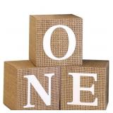 One Balloon Boxes: 1st Birthday Girl Decor