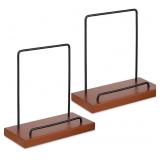 Now Playing Vinyl Record Stand, Wood (2-Pack)