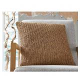Habenvale Dark Brown Polyfiber Pillow 22x22
