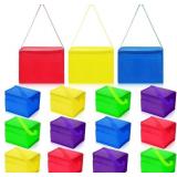 Nuogo 25 Pack Insulated Lunch Bags, Multicolor