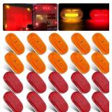 Konrali 4" LED Trailer Marker Lights, 20pk