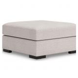 Omaha Oversized Accent Ottoman in Stone