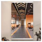 2 ct. 36x60 Frameless Gym Mirror