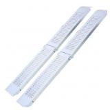 Pack of 2 Folding Loading Ramp, 950 lbs