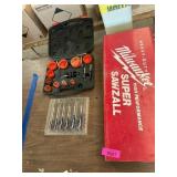 Milwaukee Sawzall, drill bits