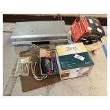 Lighting, hardware, vhs/dvd player