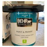 2ct.-1ga BEHR SATIN ENAMEL DEEP BASE 7300 PREMIER