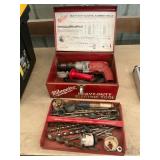 Milwaukee drill and bits