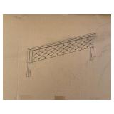 Resident king upholstered headboard