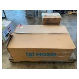 Moen sink, queen insta bed