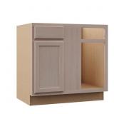 Hampton 36x34.5x24 in. Corner Cabinet, Beech