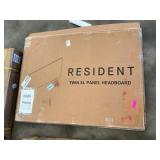 Resident twin panel headboard