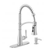 Mandouri Pull-Down Faucet with Soap Dispenser