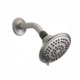 Spotshield Brushed Nickel 5-Spray Shower Head