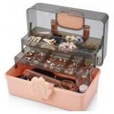 Pulseplay 3-Layer Folding Makeup Organizer