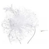 Fascinators Hat for Women Headband Pillbox