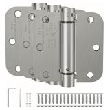 HOSOM 3 Pack Self-Closing Door Hinges, 3.5"