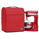 HOMEST Mixer Cover for KitchenAid 6/8 Qt, Red