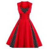 Iwemek M Women Snowflake Dress Christmas Swing