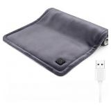 USB Heating Pad 5V Travel, 3 Heat Settings
