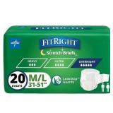 4ct FitRight Extended Wear Briefs with Tabs (20)