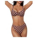 SUUKSESS Women Color Block Bikini Sets