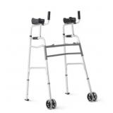 Medline Upright Walker with 5" Wheels