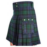 Sz XL Scottish Tartan Highland Utility Kilts