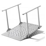 VEVOR Wheelchair Ramp with Handrails