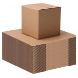 CRUGLA 40 Pack 5x5x5 Shipping Boxes Bulk