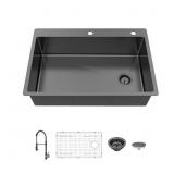 33-in. Drop-In Sink w/ Faucet