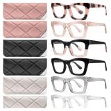 CCVOO 6ct +2.5 blue light blocking Reading Glasses