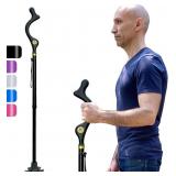 Folding Walking Cane, Adjustable, Lightweight