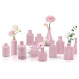 TBWIND Glass Bud Vases Set of 12