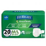 4ct FitRight Extended Wear Briefs with Tabs (20)