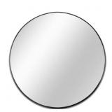 V3 36 in. Wall Vanity Mirror, Brushed Black