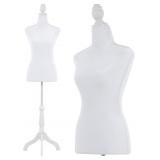 Mannequin Torso Dress Form Adjustable 50-63"