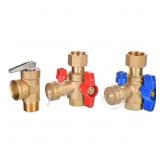 Brass Service Valves for Tankless Htrs