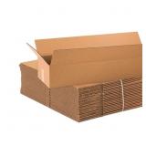 Box USA B34106 Corrugated Boxes, 34x10x6" (10)